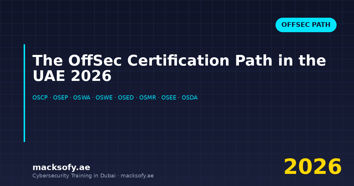 The OffSec Certification Path in the UAE 2026