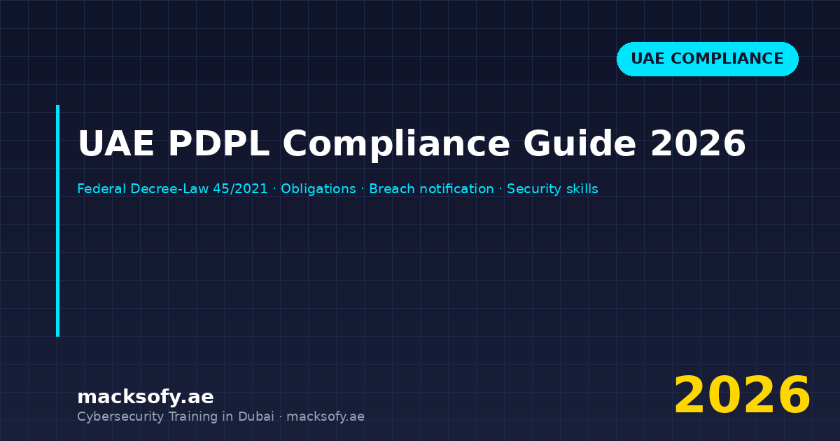 UAE PDPL Compliance Guide 2026
