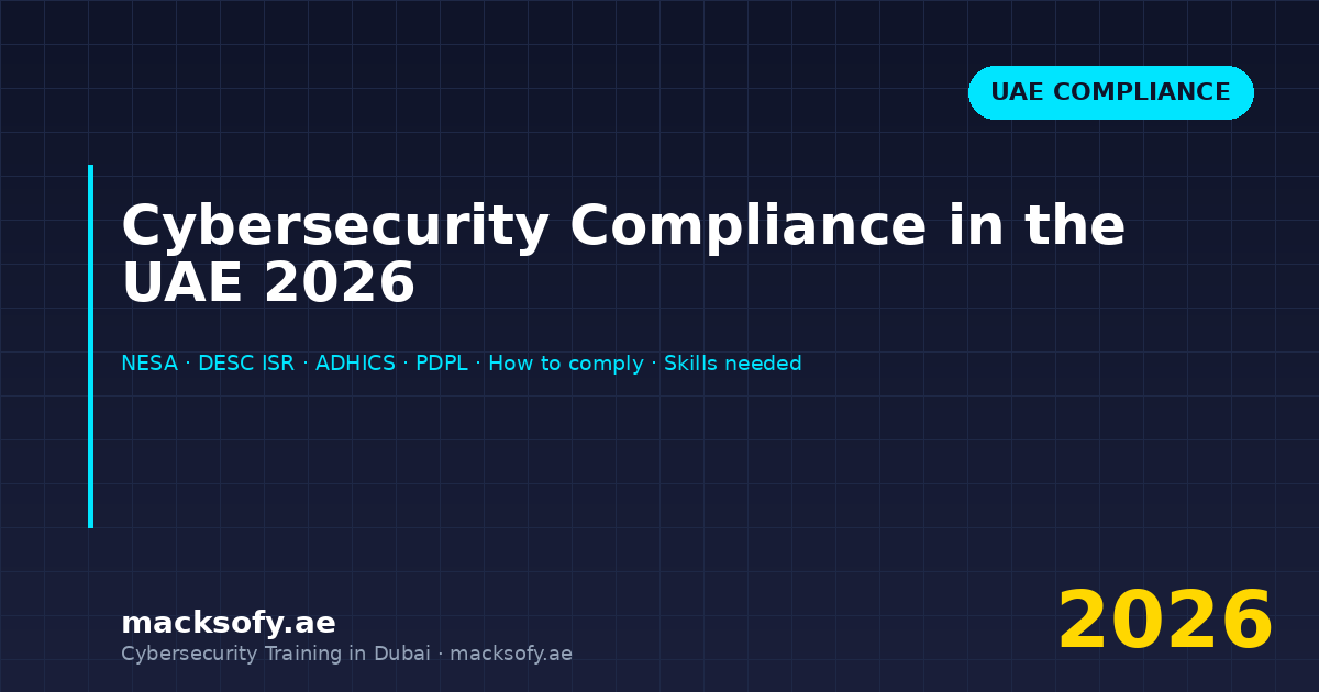 Cybersecurity Compliance in the UAE 2026